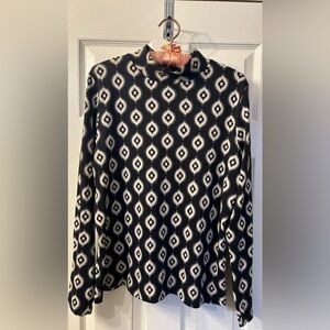 Kim Rogers long sleeve turtle neck shirt size L